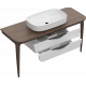 Тумба с раковиной STWORKI Brezza 130 wood