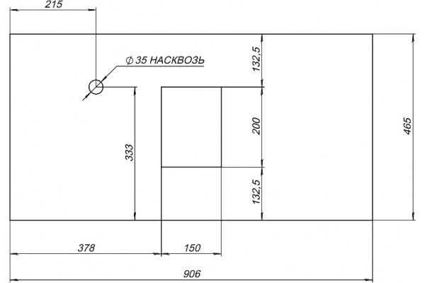 Мебель для ванной STWORKI Карлстад 90, дуб рустикальный, простоун беж, с отверстием для смесителя в столешнице