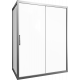 Душевой уголок STWORKI Эстерсунд 160x90 см профиль хром матовый