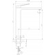 Смеситель для раковины STWORKI Хаммель ХАМ-02cr хром