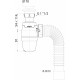Тумба с раковиной STWORKI Молде, 95 антрацит, со столешницей, раковина STWORKI Молде черная матовая