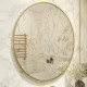 Мебель для ванной STWORKI Valisso 105 white, золотые ручки