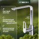 Смеситель для кухни STWORKI HDA3338XH