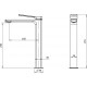 Смеситель для раковины STWORKI Колдинг HWM5037-G01BK