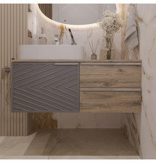 Тумба с раковиной STWORKI Arron 100 dorado