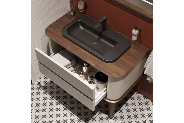 Мебель для ванной STWORKI Pier, 102 mink