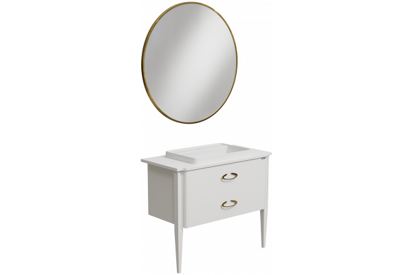 Мебель для ванной STWORKI Luna 100 white
