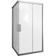 Душевой уголок STWORKI Дублин 120x120 см профиль хром матовый