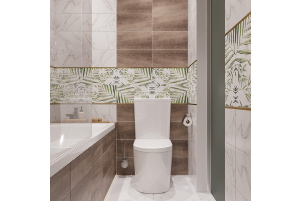 Унитаз-компакт STWORKI Мосс HDC527P, с микролифтом