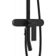 Душевая стойка STWORKI HWB0501-P01BK черная матовая