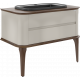 Тумба с раковиной STWORKI Pier, 120 mink