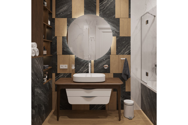 Мебель для ванной STWORKI Brezza 130 wood