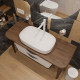 Мебель для ванной STWORKI Brezza 130 wood