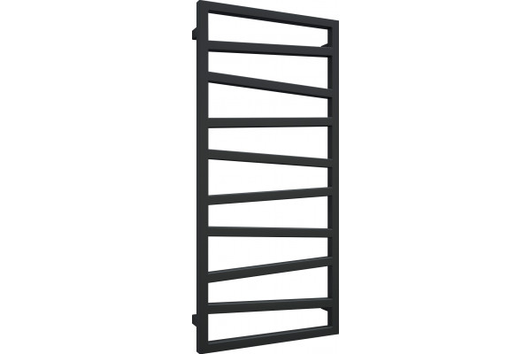 Полотенцесушитель электрический Terma Zigzag 50x107, черный матовый