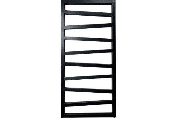 Полотенцесушитель электрический Terma Zigzag 50x107, черный металлик