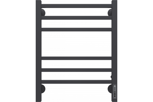 Полотенцесушитель электрический Terminus Ватикан П6 450x600, черный муар