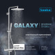 Душевая стойка Teska Galaxy DK 3101C хром