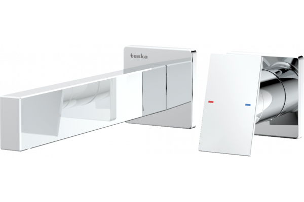 Смеситель для раковины Teska Alax E5306 С ВНУТРЕННЕЙ ЧАСТЬЮ, хром