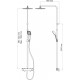 Душевая стойка Teska Devon DK 2102C