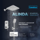 Душевой комплект Teska Alinda AS 2201 С ВНУТРЕННЕЙ ЧАСТЬЮ, хром