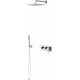 Душевой комплект Teska Euro X EX3760 С ВНУТРЕННЕЙ ЧАСТЬЮ, хром