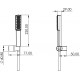 Душевой гарнитур Teska Stick SF5120W хром