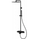 Душевая стойка Teska Mira DK3680 черный матовый