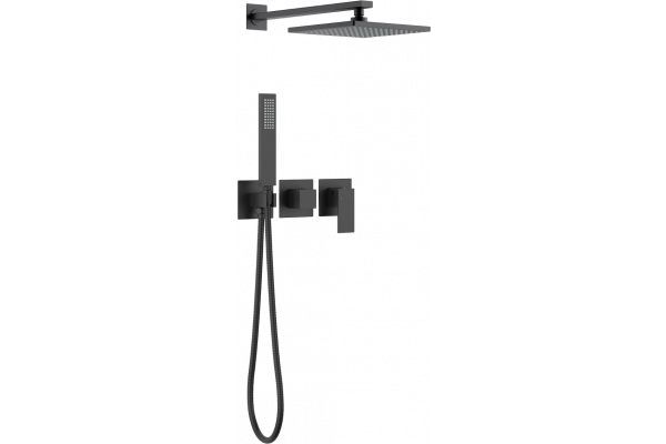 Душевой комплект Timo Selene SX-2169/03SM С ВНУТРЕННЕЙ ЧАСТЬЮ, черный