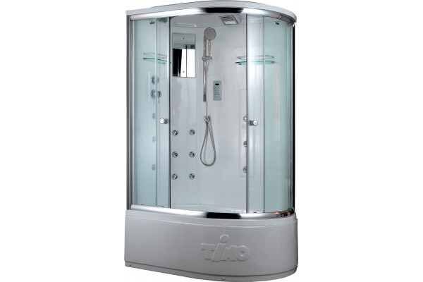 Душевая кабина Timo Lux T-7720 L с высоким поддоном, с сиденьем