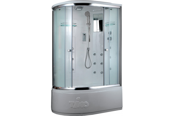 Душевая кабина Timo Lux T-7720 R с высоким поддоном, с сиденьем