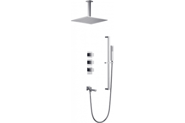 Душевой комплект Timo Selene SX-2239/00SM С ВНУТРЕННЕЙ ЧАСТЬЮ, с термостатом, хром