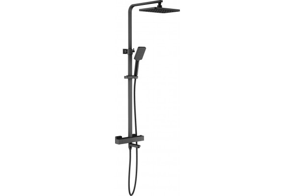 Душевая стойка Timo Tetra-Thermo SX-0169/03 с термостатом, черная