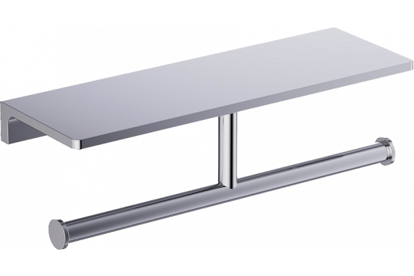 Держатель туалетной бумаги Timo Selene 10045/00 двойной, с полкой для телефона