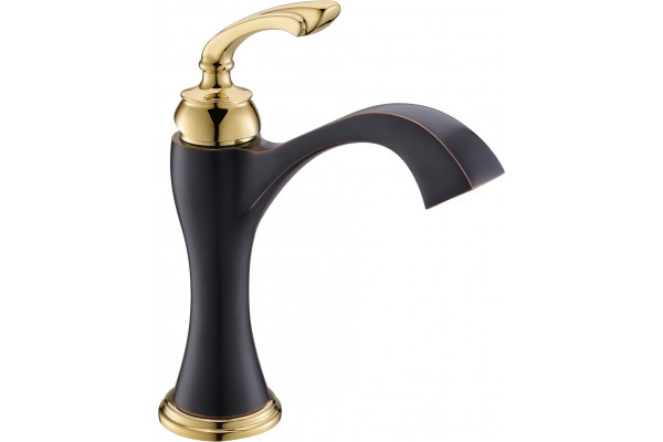 Смеситель для раковины Timo Unari 7501/04F black antique