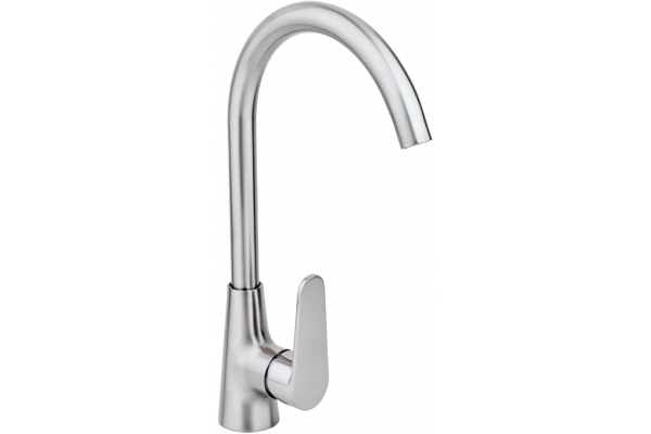 Смеситель для кухни TopZero WIX 204 SS нержавеющая сталь