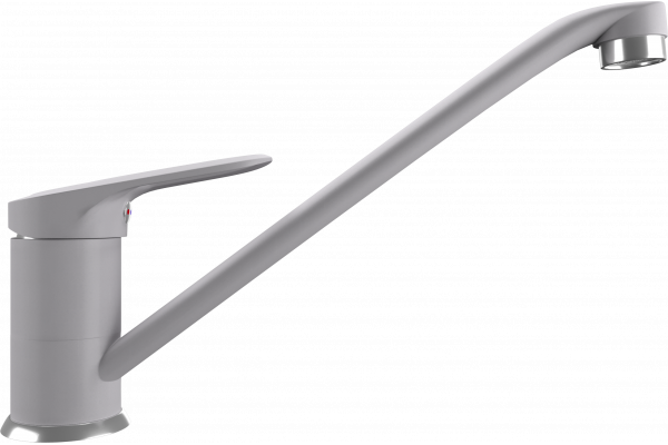 Смеситель для кухни Ulgran Quartz UQ-004 платина