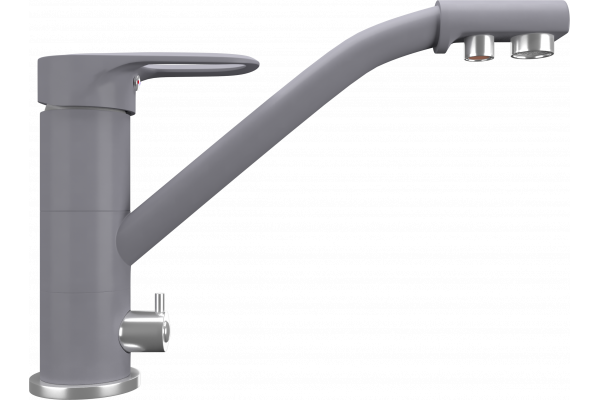 Смеситель для кухни Ulgran Quartz UQ-010 бетон