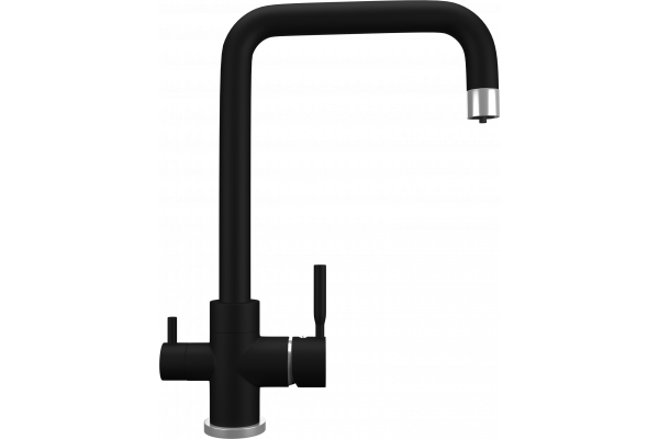 Смеситель для кухни Ulgran Quartz UQ-019 уголь