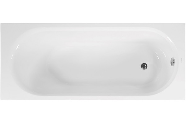 Акриловая ванна Vagnerplast Kasandra 170x70 см, с каркасом, ультрабелая