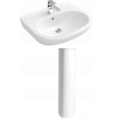Раковина Villeroy & Boch O.Novo 51606001 alpin с пьедесталом