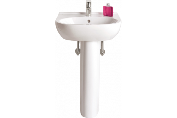 Раковина Villeroy & Boch O.Novo 51605501 alpin, с пьедесталом