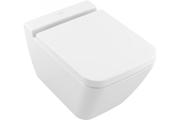 Унитаз подвесной Villeroy & Boch Finion 4664R0R1 alpin, ceramicplus
