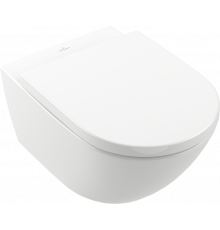Унитаз подвесной Villeroy & Boch Subway 3.0 4670TS01 alpin, сиденье с микролифтом