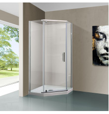 Душевой уголок Vincea Stresa VSP-1S100CL 100x100, профиль хром, стекло прозрачное