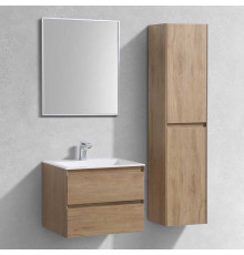 Мебель для ванной Vincea Luka 60 2 ящика, натуральный дуб