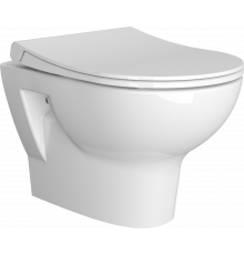 Унитаз подвесной VitrA Zentrum 5795B003-6077 безободковый, с микролифтом