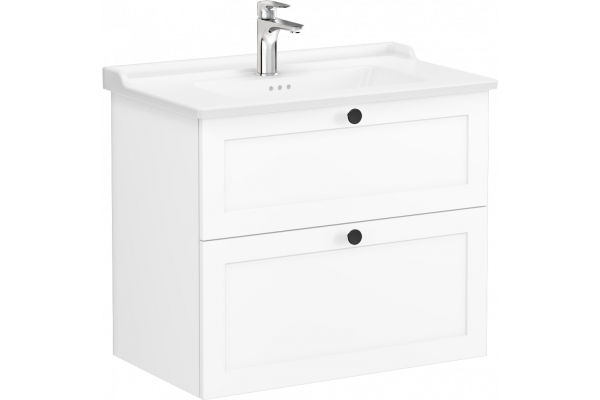 Тумба с раковиной VitrA Root Classic 80 белый