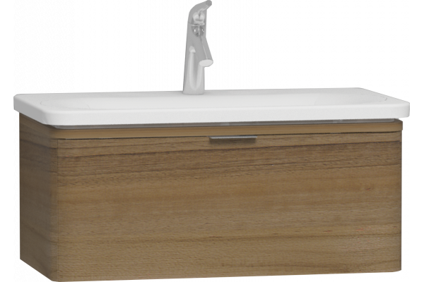 Тумба с раковиной VitrA Nest Trendy 80 натуральная древесина