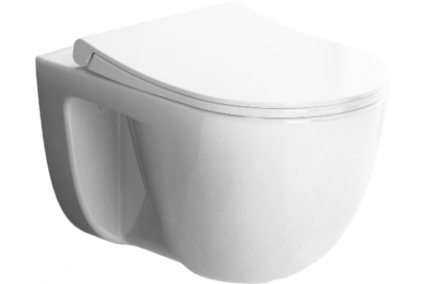 Унитаз подвесной VitrA S40 7759B003-0075 безободковый, с микролифтом