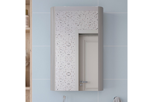 Зеркало-шкаф VOQ Bold 45 premium grey